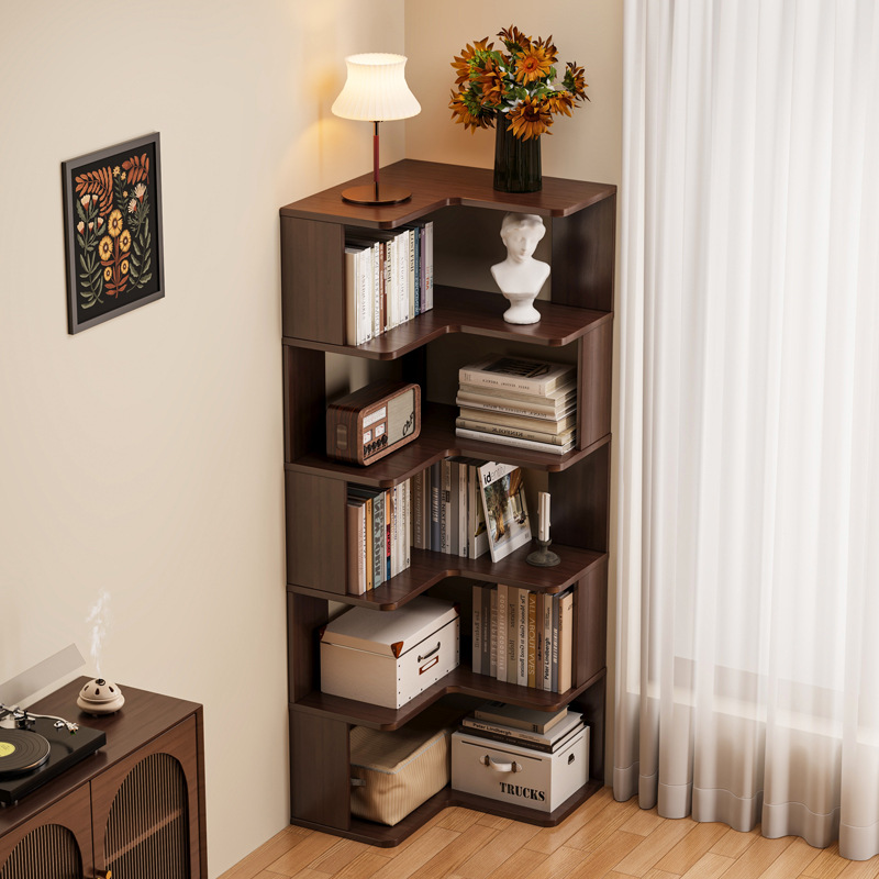 Storage - HYS solid wood corner bookshelf home