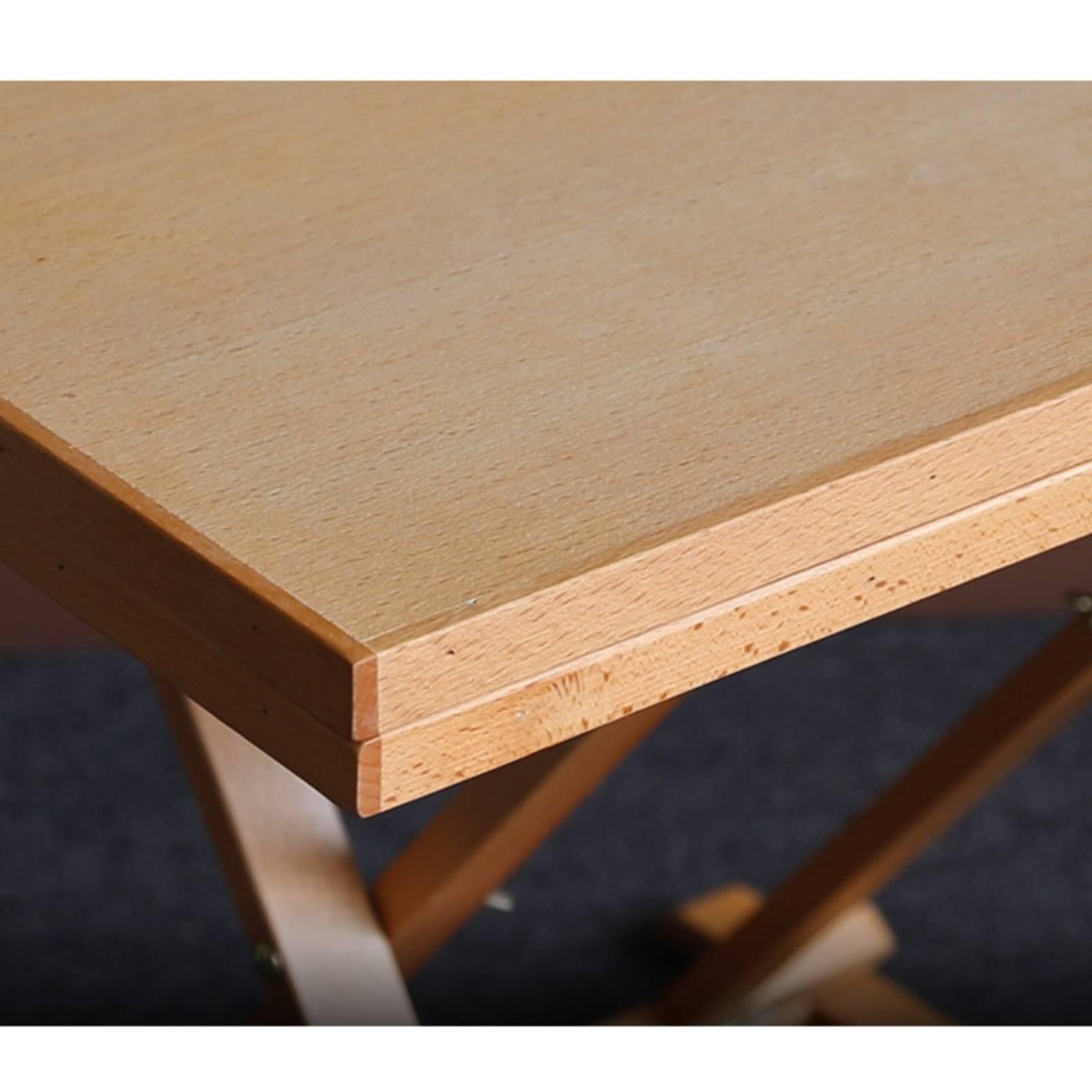 Tables - Adjustable Still Life Table Beech Wood