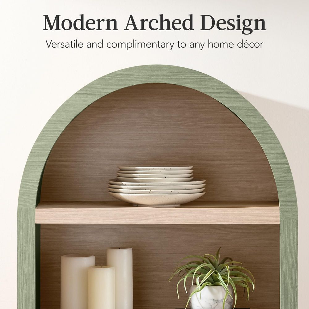 71 Tall Arched Kitchen Pantry, - огляд і ціна Storage