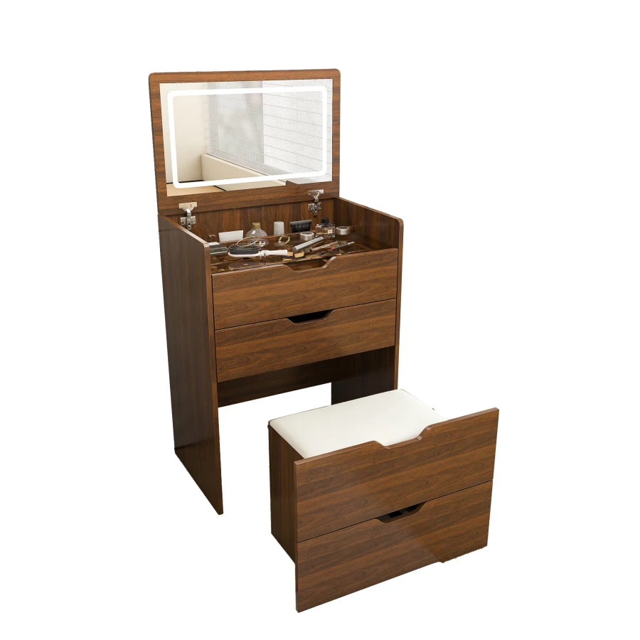 3-in-1 Vanity Desk with Flip T - огляд і ціна Dressing Table Vanity With Lighted Mirror