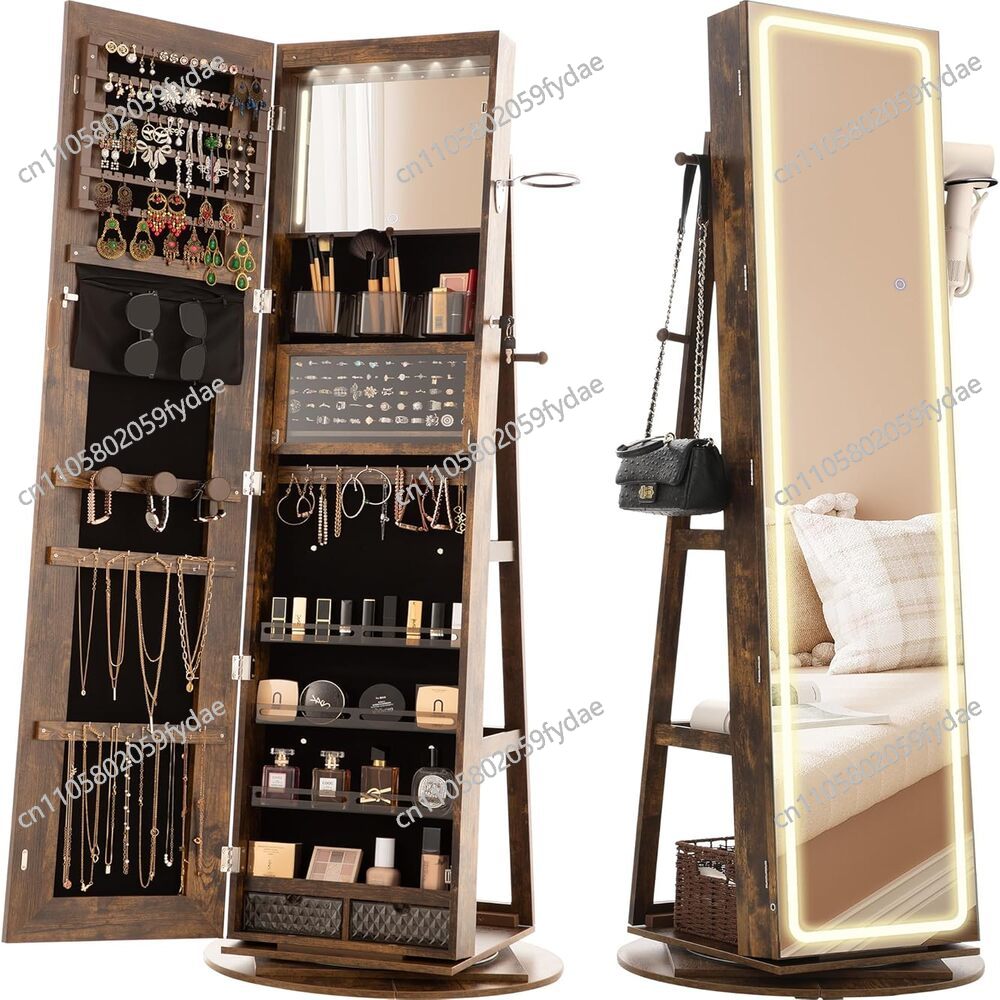 Mirror Jewelry Cabinet Standin - огляд і ціна Full Length Mirror Jewelry Armoire