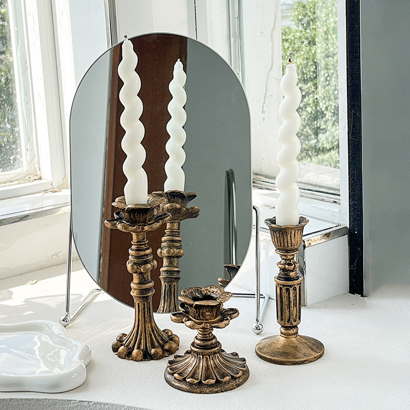 Vintage Bronze Candlestick Fig - огляд і ціна Tables