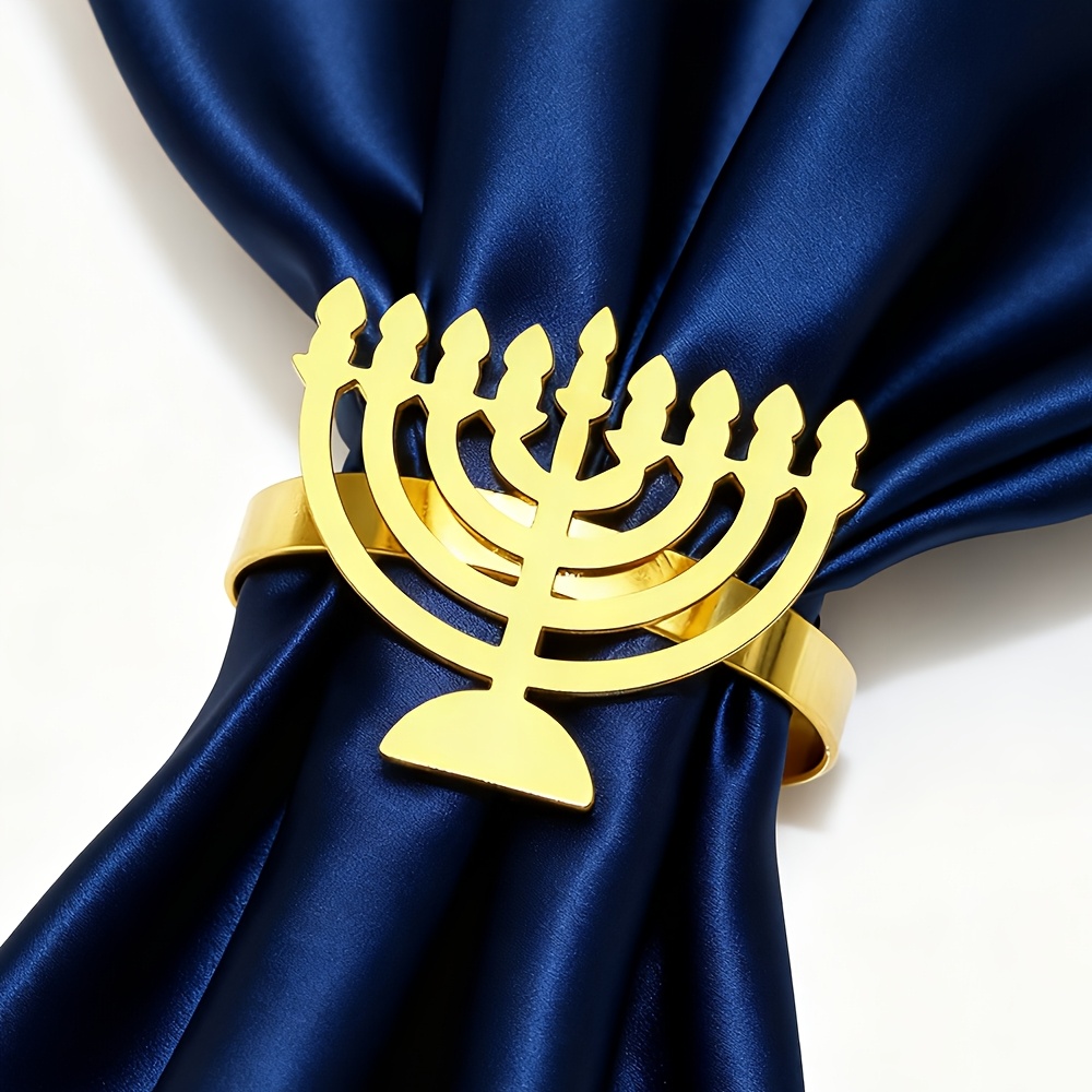 6Pcs Hanukkah Menorah Napkin R - огляд і ціна Tables
