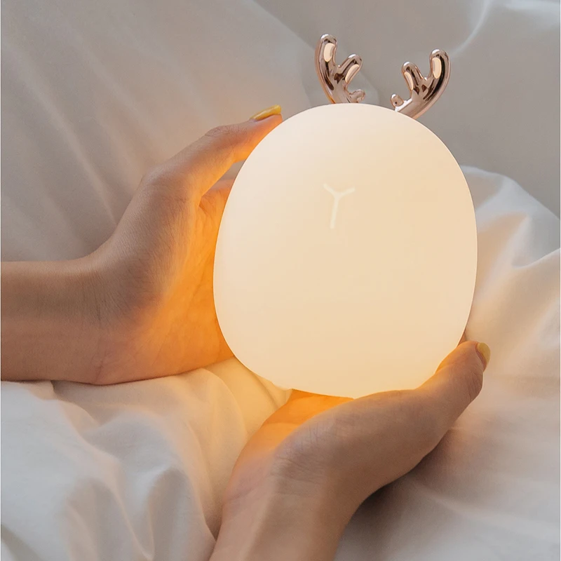 Led Carton Deer Rabbit Silicon - огляд і ціна Floating Nightstand With Led Light