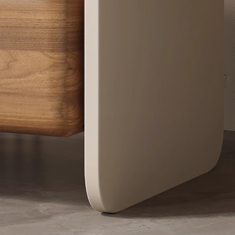 Luxury Solid Wood Rotating Nig - огляд і ціна Solid Wood Nightstand 2 Drawers