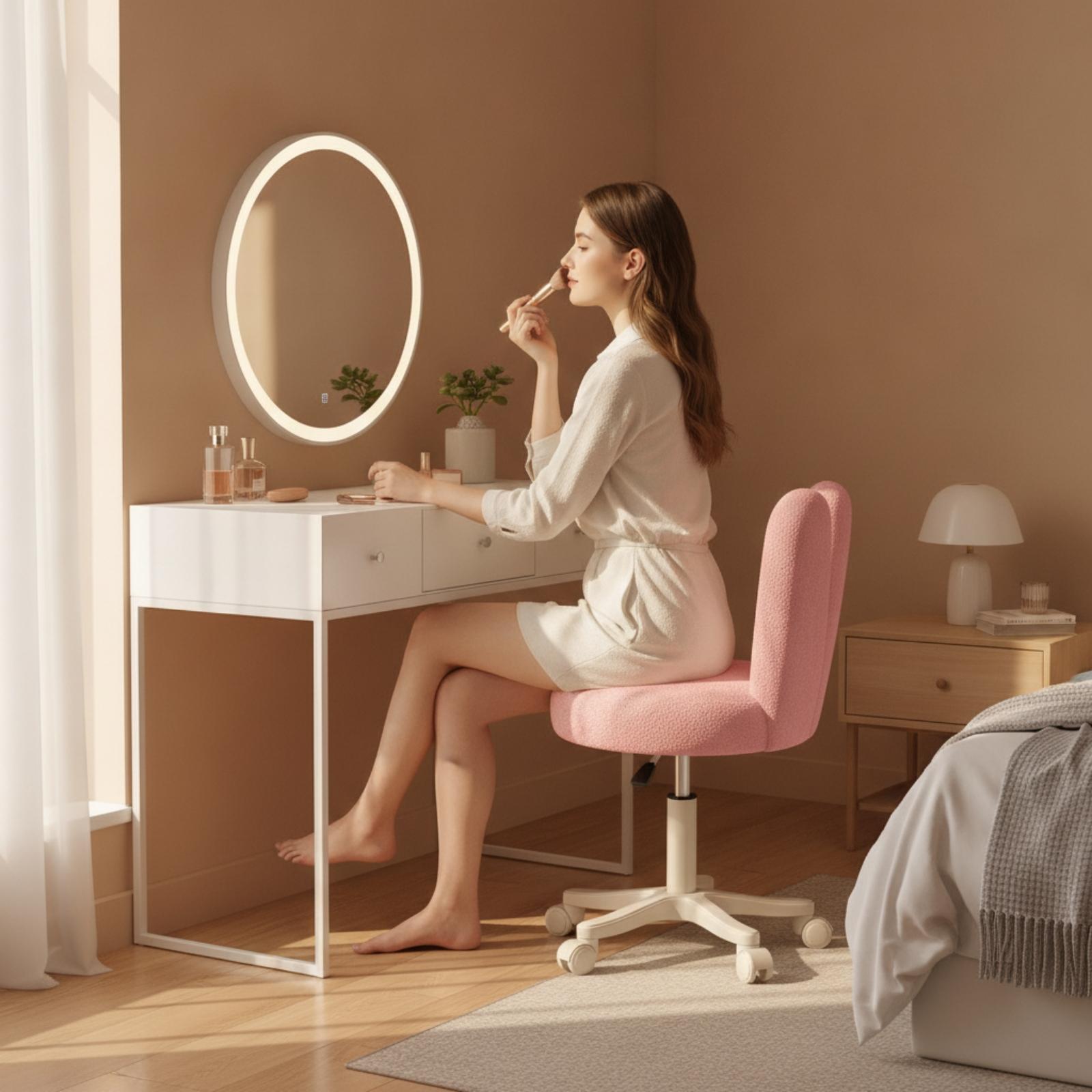 Rolling Stool with Backrest He - огляд і ціна Chairs
