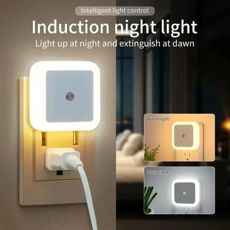 1/6PCS Wireless LED Night Ligh - огляд і ціна Floating Nightstand With Led Light