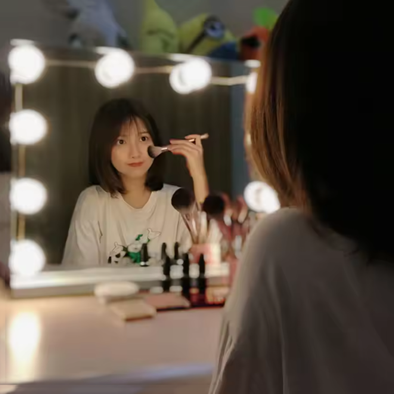 USB LED Hollywood Vanity Lamp  - огляд і ціна Dressing Table Vanity With Lighted Mirror