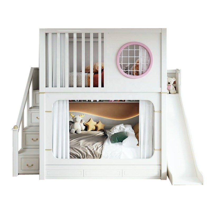 Kids' Bunk Beds with Slide and - огляд і ціна Bunk Bed With Stairs And Slide