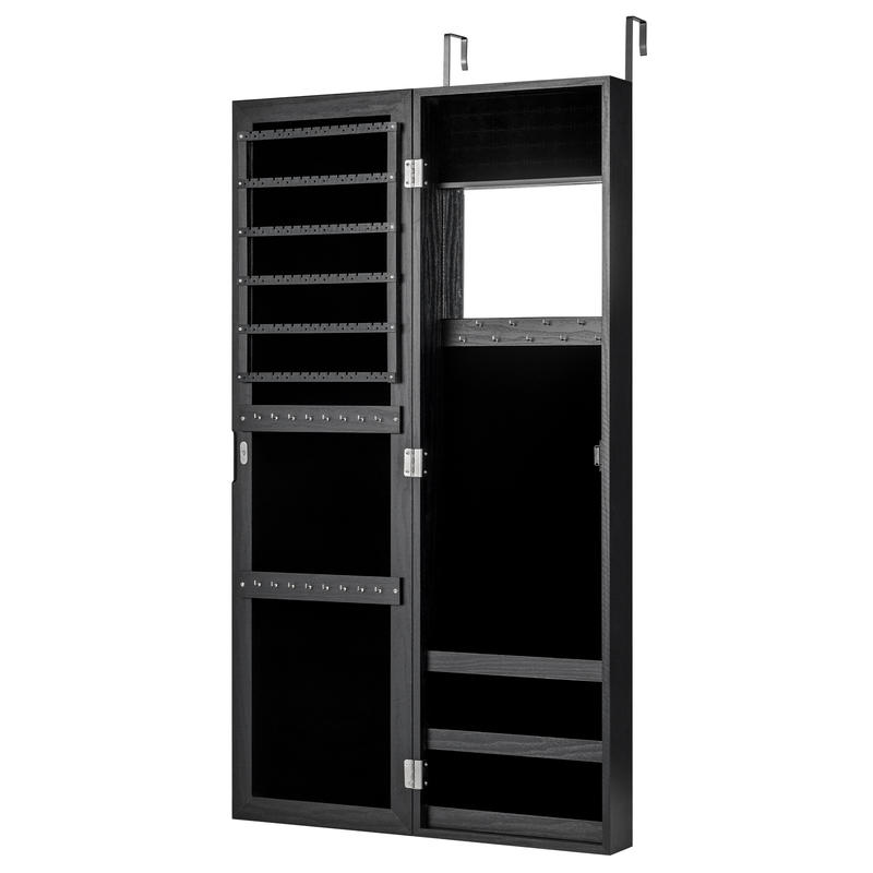 Locked Jewelry Armoire, Wall M - огляд і ціна Full Length Mirror Jewelry Armoire