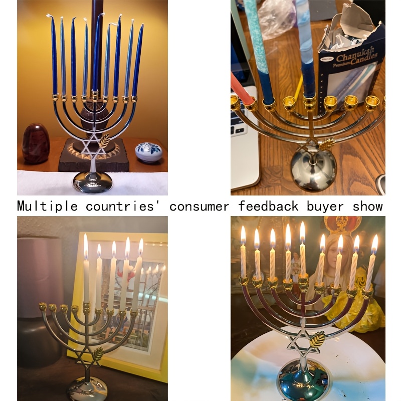 Hanukkah Menorah 9 Branch Cand - огляд і ціна Tables