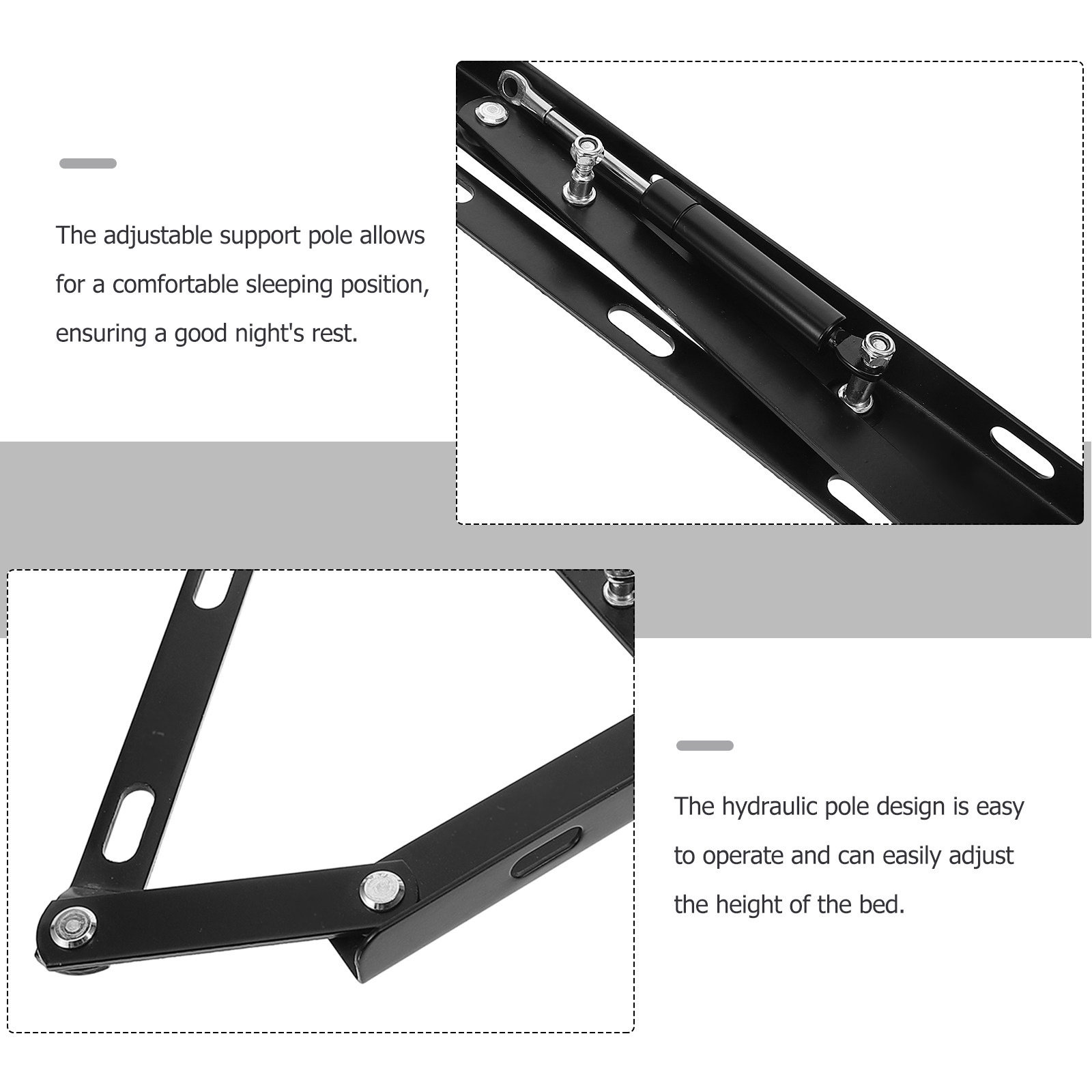 1Set Support Hydraulic Rod for - огляд і ціна Gas Lift Storage Bed Hydraulic