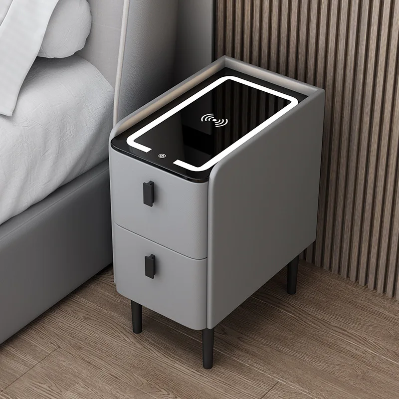 Nordic Style Wooded Bedside Ta - огляд і ціна Solid Wood Nightstand 2 Drawers