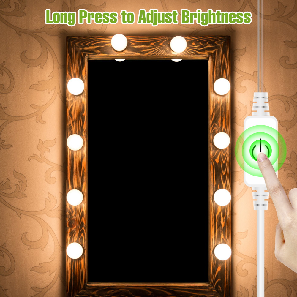 LED Makeup Mirror Light Bulb 5 - огляд і ціна Dressing Table Vanity With Lighted Mirror
