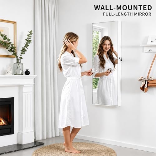Lockable Jewelry Cabinet Organ - огляд і ціна Full Length Mirror Jewelry Armoire