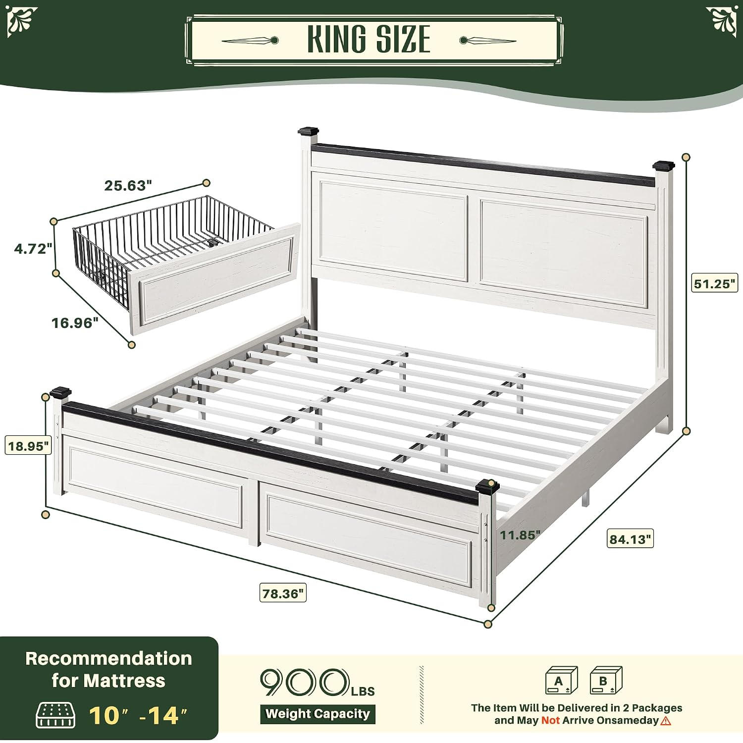 King Size Bed Frame 51