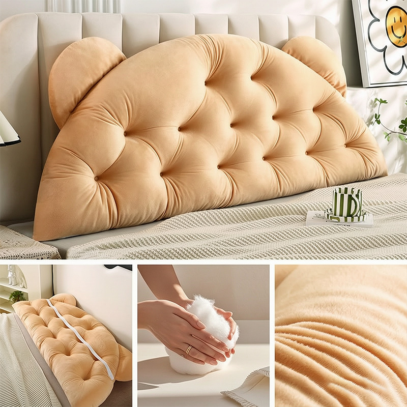 Bear Ear Headboard Backrest Cu - огляд і ціна Headboard Cushion Backrest Tatami