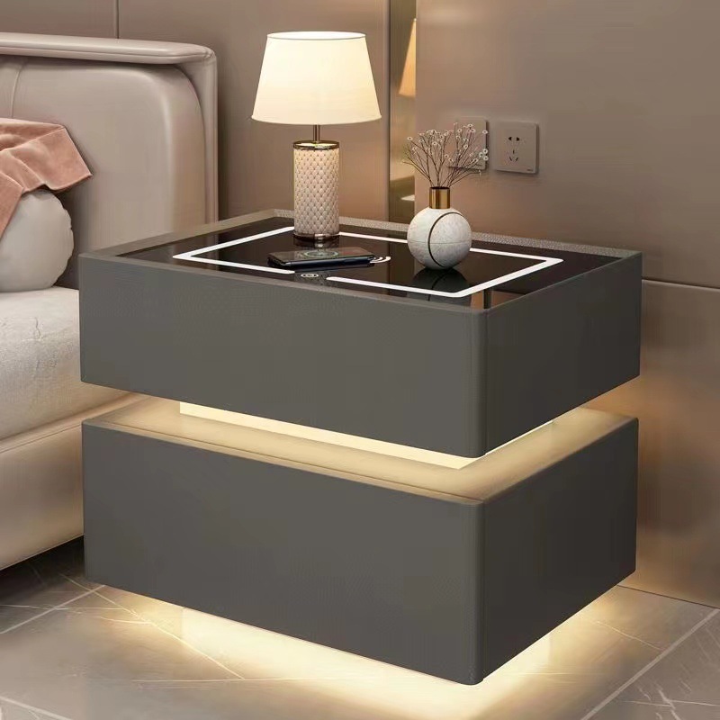 Modern Style Solid Wood Bedsid - огляд і ціна Solid Wood Nightstand 2 Drawers