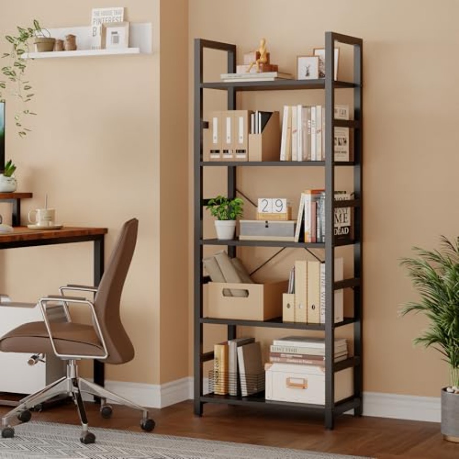 5-Tier Bookshelf, Modern Tall  - огляд і ціна Storage