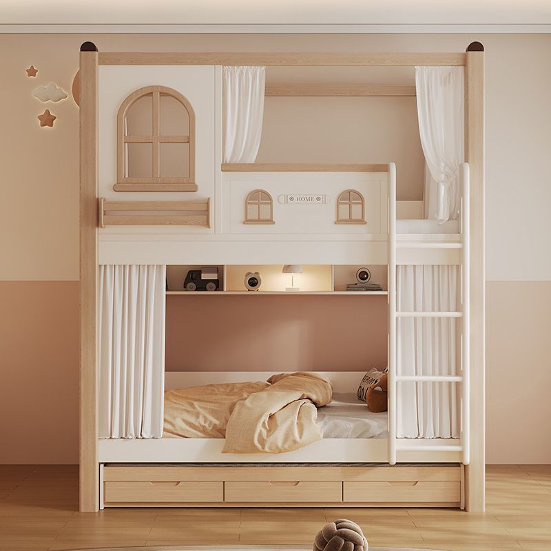 Children's Bunk Bed with Slide - огляд і ціна Bunk Bed With Stairs And Slide