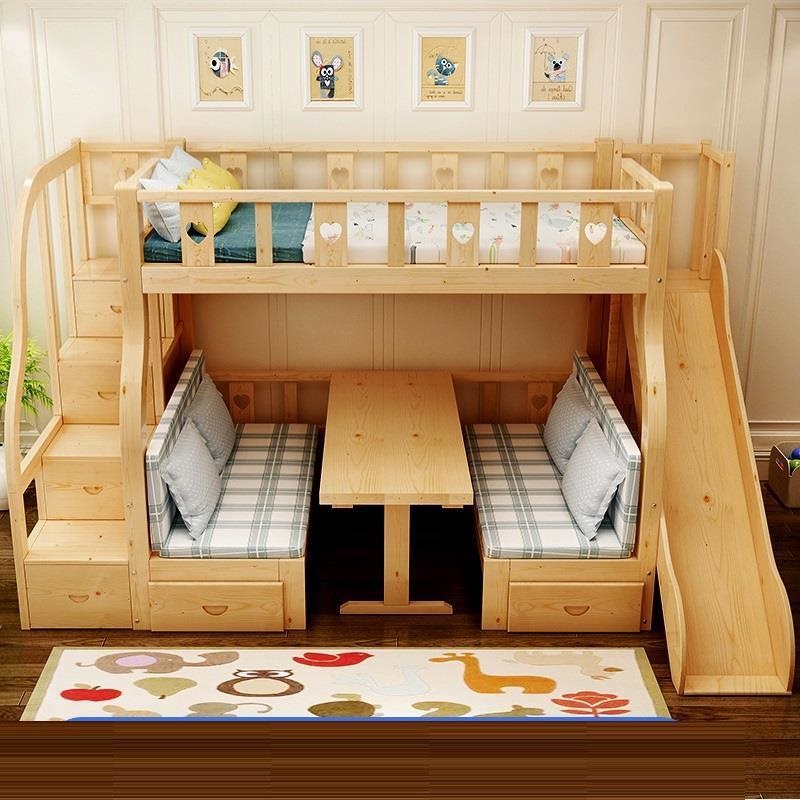 -ForMultifunction Bunk Bed Sol - огляд і ціна Bunk Bed With Stairs And Slide