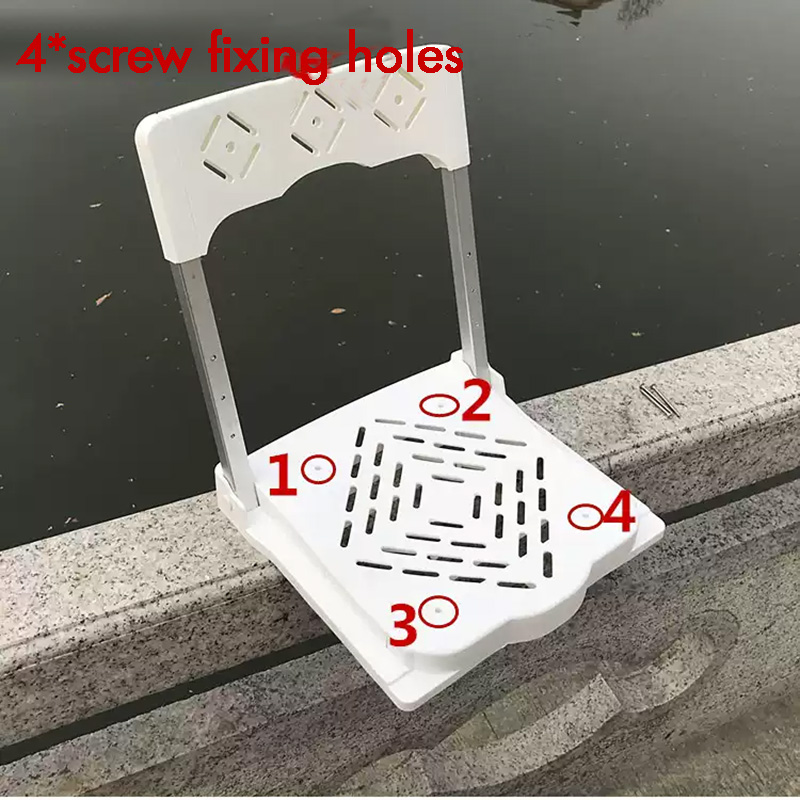 Foldable Fishing Box with Back - огляд і ціна Outdoor Furniture