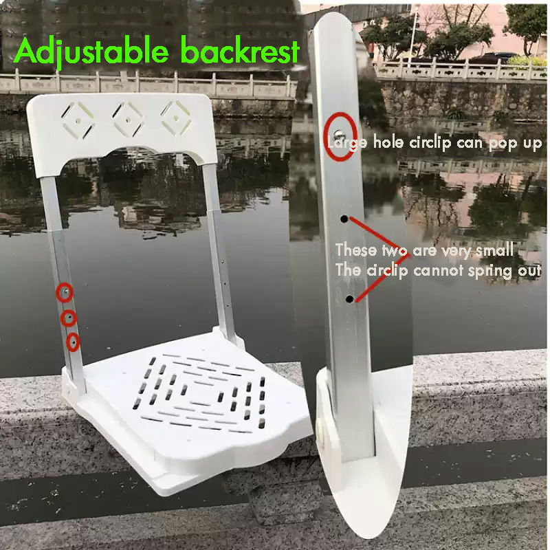 Foldable Fishing Box with Back - огляд і ціна Outdoor Furniture
