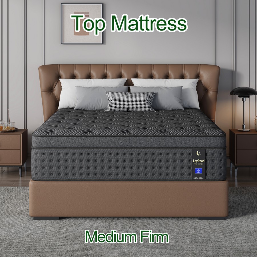12/14inch Memory Foam Hybrid M - огляд і ціна Memory Foam Mattress In A Box Queen