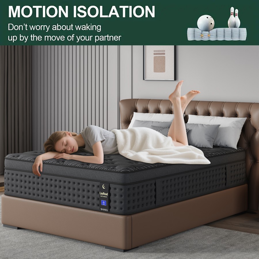 12/14inch Memory Foam Hybrid M - огляд і ціна Memory Foam Mattress In A Box Queen