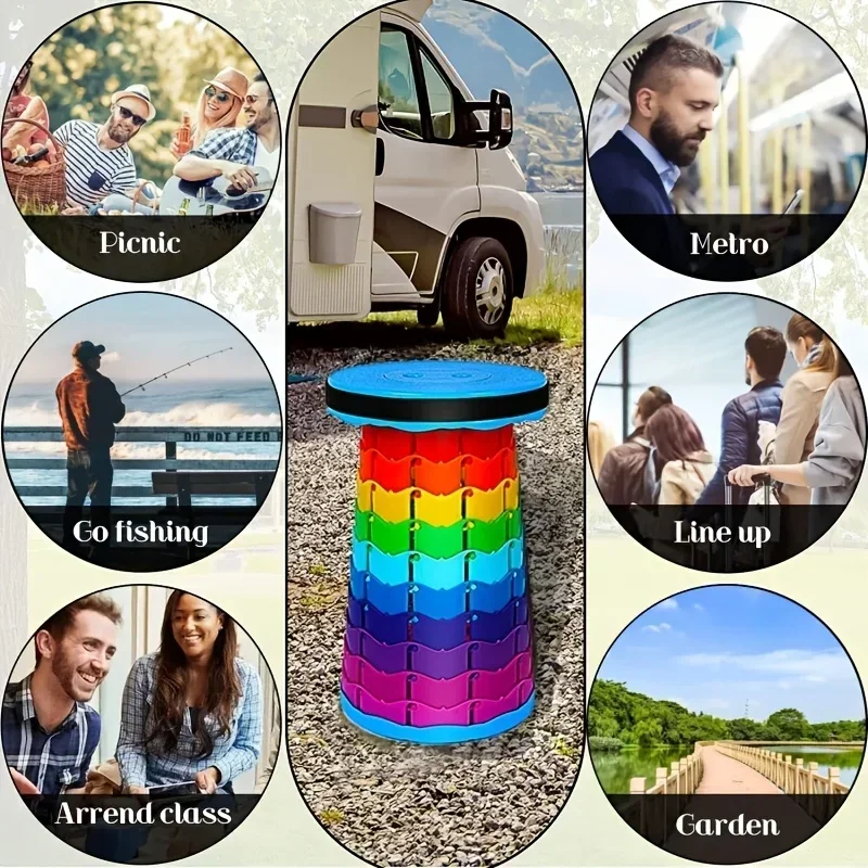 Rainbow Telescopic Camping Sto - огляд і ціна Outdoor Furniture
