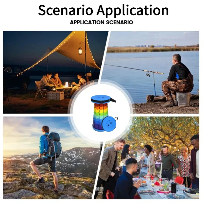 Rainbow Telescopic Camping Sto - огляд і ціна Outdoor Furniture