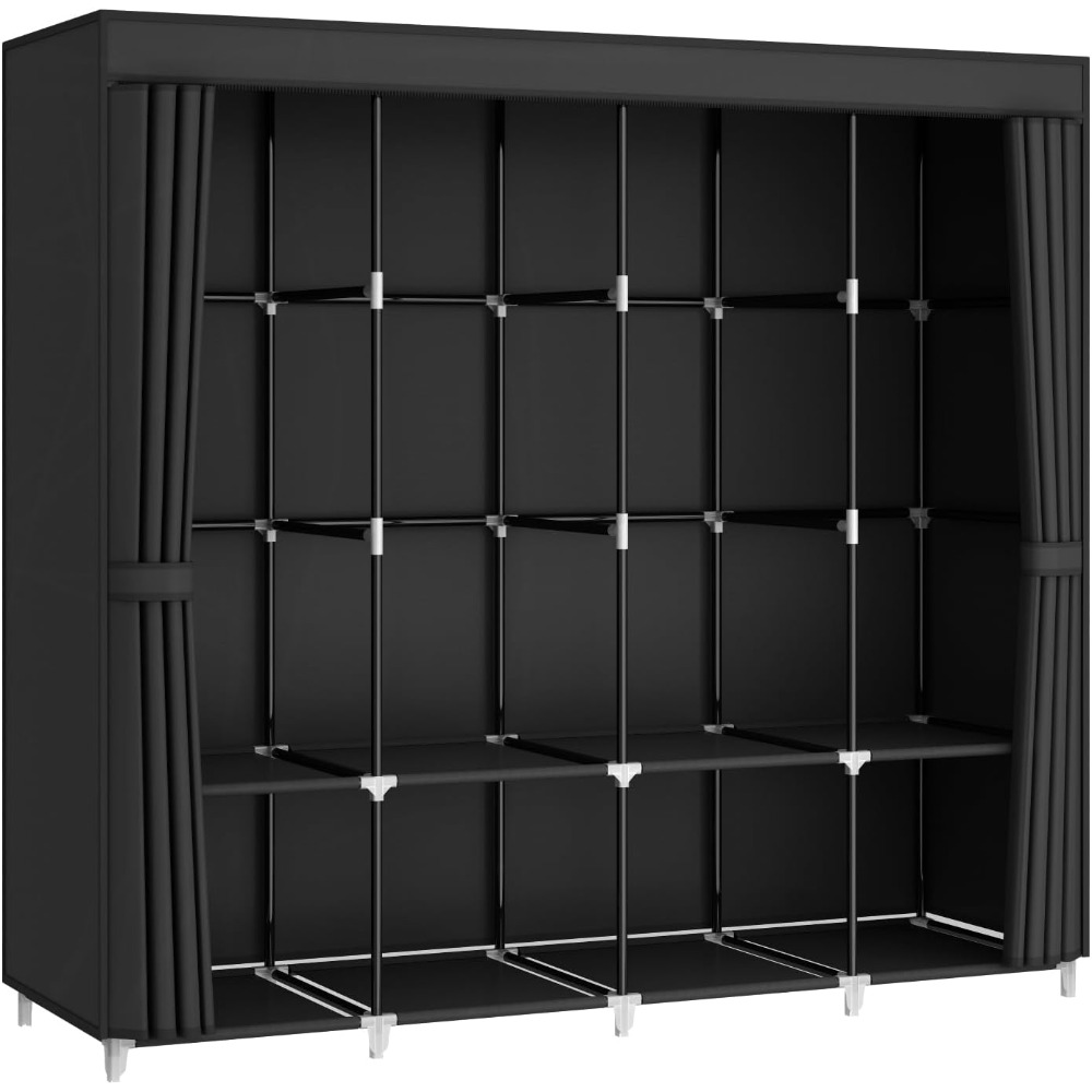 US Shipping Portable Closet Wa - огляд і ціна Wardrobe Closet Portable Fabric Cover