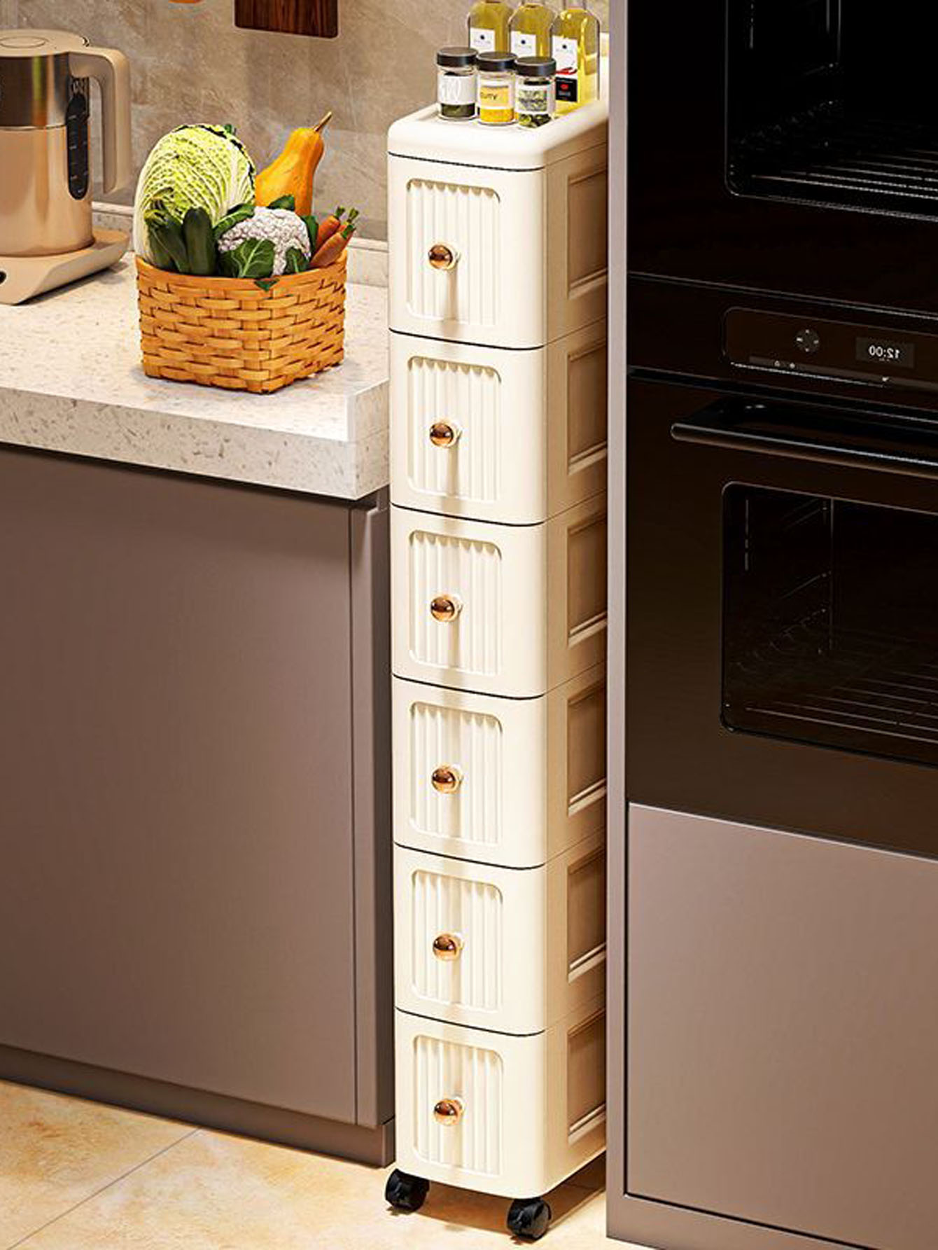 15CM Wide Gap Storage Cabinet  - огляд і ціна Tables