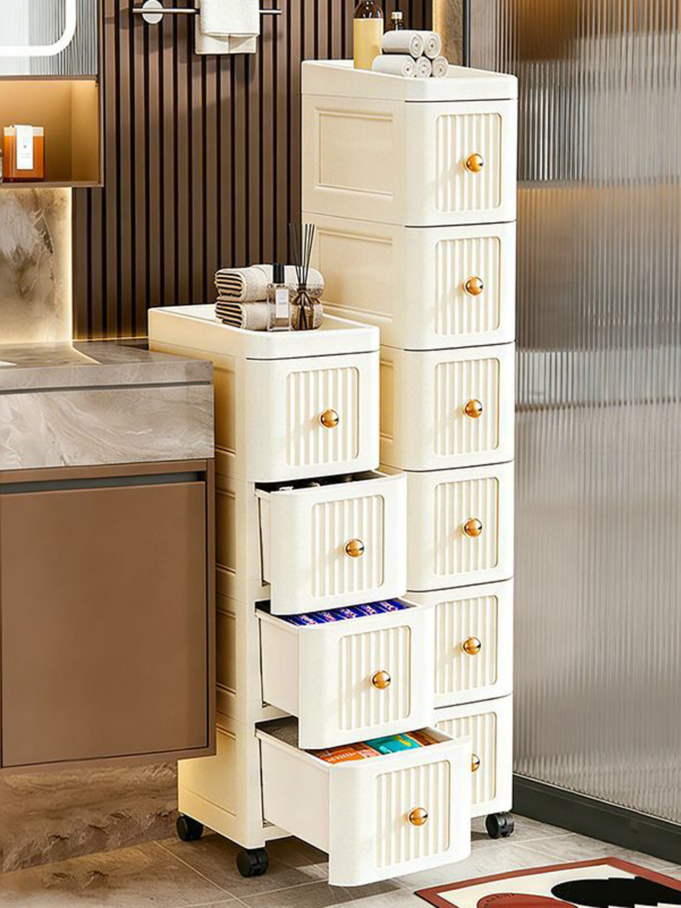 15CM Wide Gap Storage Cabinet  - огляд і ціна Tables