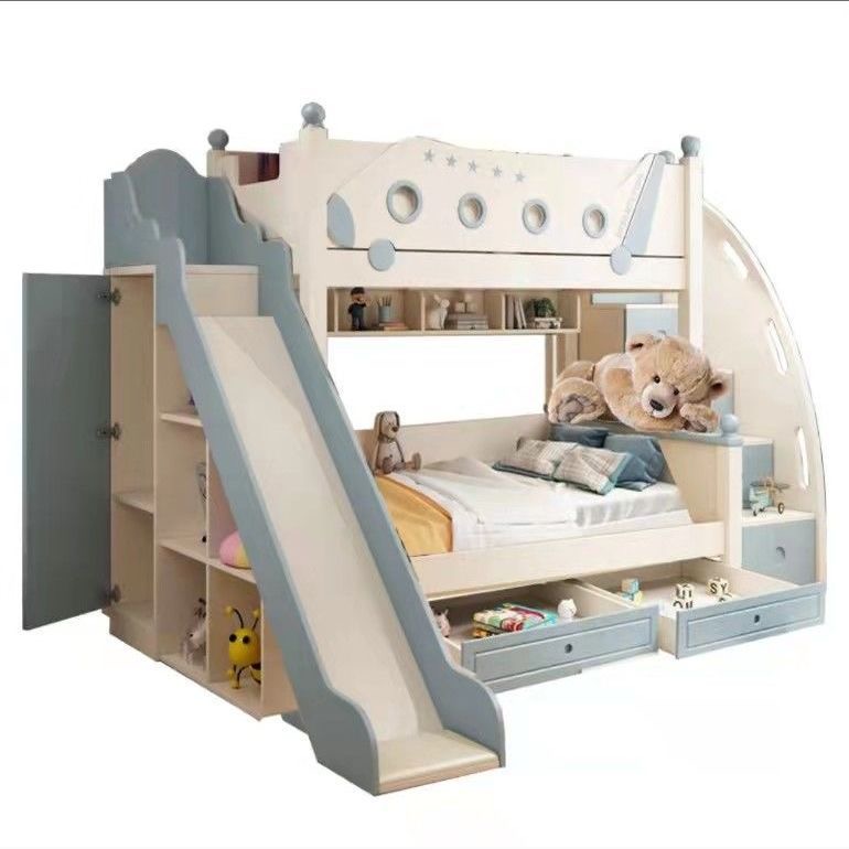 High Quality Wooden Princess S - огляд і ціна Bunk Bed With Stairs And Slide