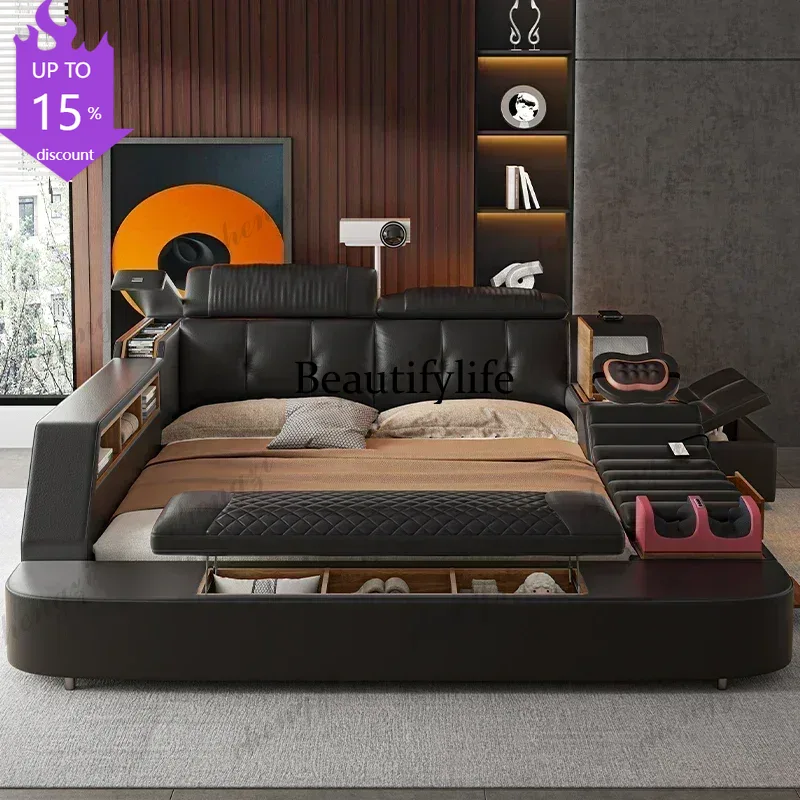 A182 Black King Size Frame Dou - огляд і ціна King Size Bed Frame With Storage Drawers