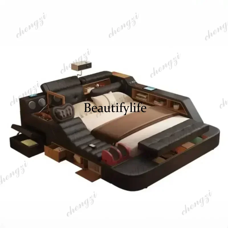 A182 Black King Size Frame Dou - огляд і ціна King Size Bed Frame With Storage Drawers