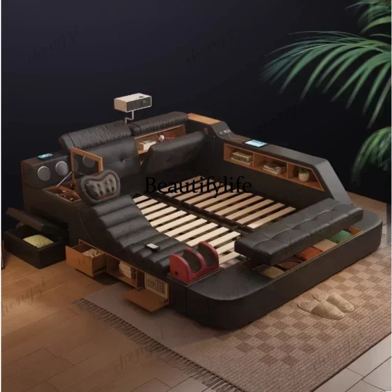 A182 Black King Size Frame Dou - огляд і ціна King Size Bed Frame With Storage Drawers