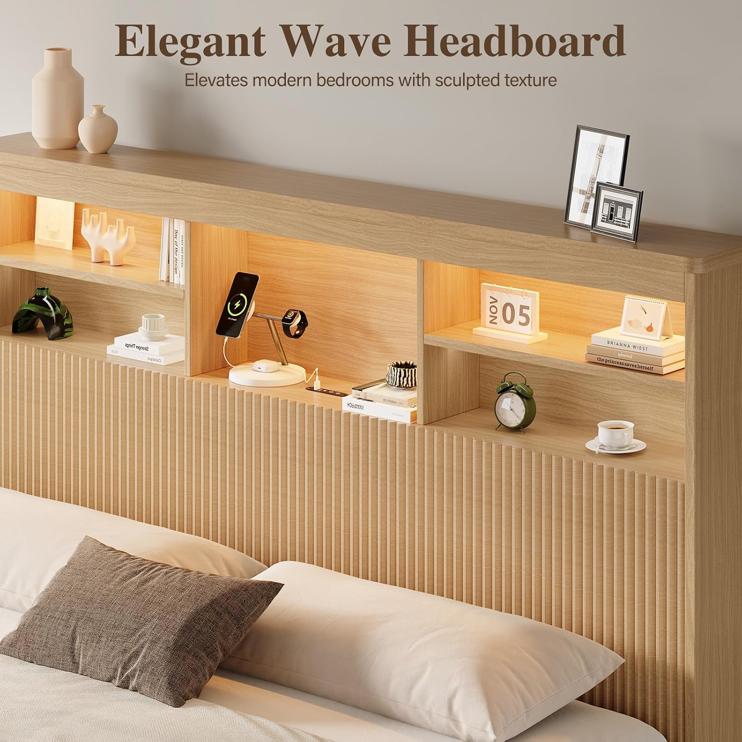 King Size Bed Frame 4 Storage  - огляд і ціна King Size Bed Frame With Storage Drawers