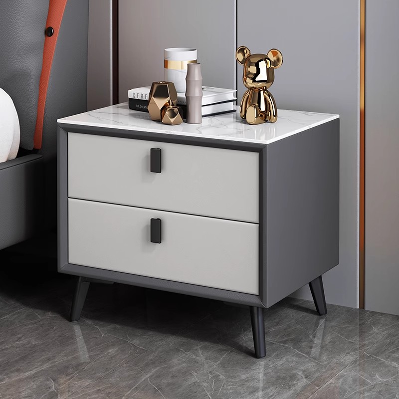 Nordic Style Solid Wood Bedsid - огляд і ціна Solid Wood Nightstand 2 Drawers