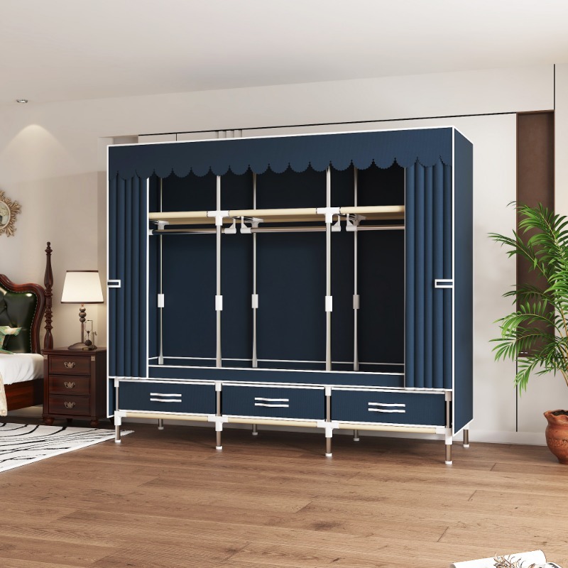 65 Inch Fabric Closet with Dra - огляд і ціна Wardrobe Closet Portable Fabric Cover
