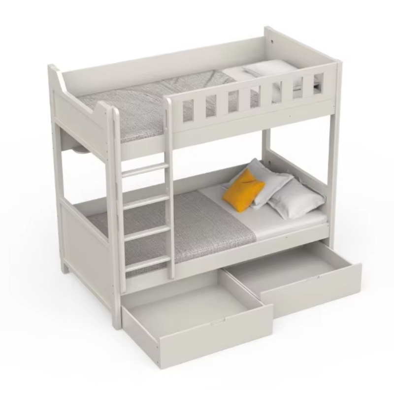Bedroom Furniture Children Bed - огляд і ціна Bunk Bed With Stairs And Slide