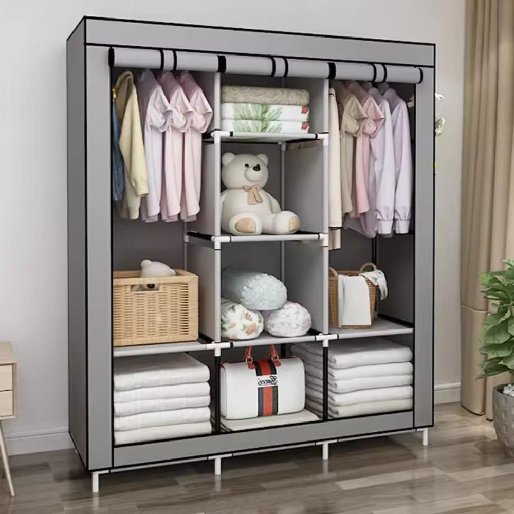 64 Inch Portable Clothes Wardr - огляд і ціна Wardrobe Closet Portable Fabric Cover