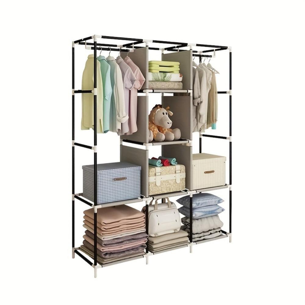 64 Inch Portable Clothes Wardr - огляд і ціна Wardrobe Closet Portable Fabric Cover