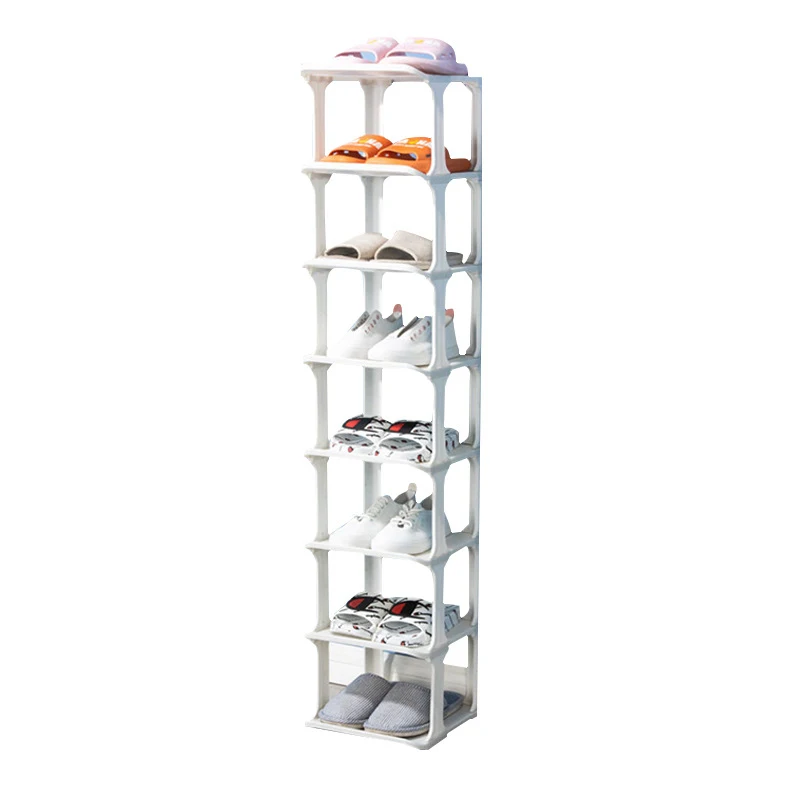 Multi-layer Plastic Shoe Rack  - огляд і ціна Shoe Rack Cabinet Narrow Entryway