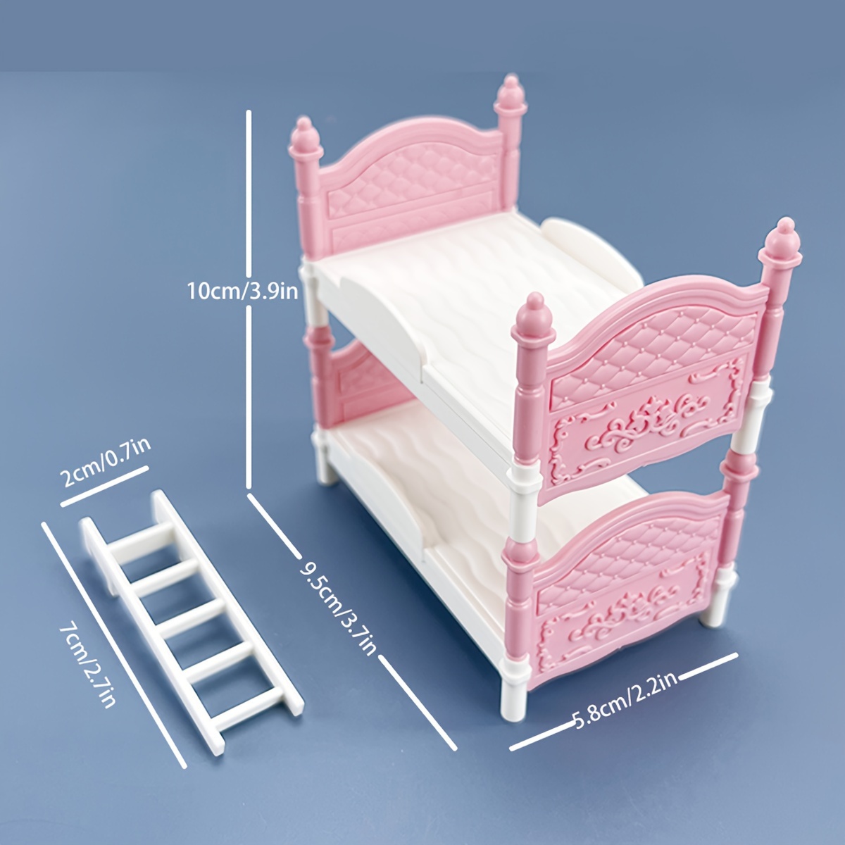 Miniature Dollhouse Double Bed - огляд і ціна Bedroom Furniture