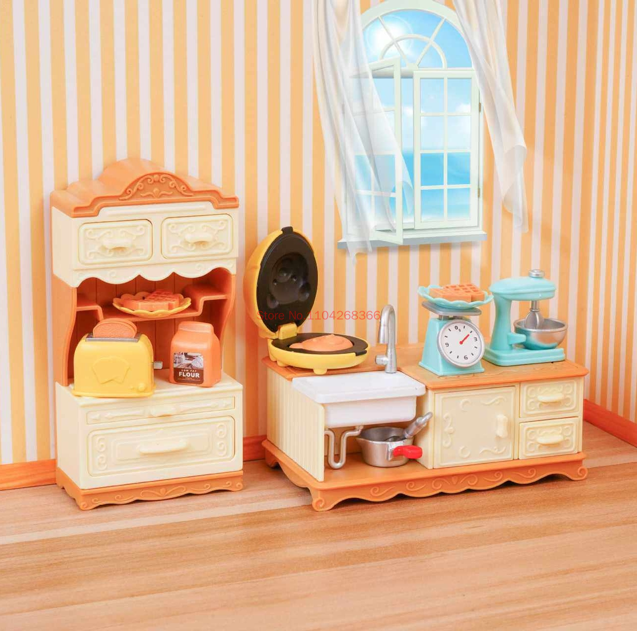 Forest Family 1/12 Kitchen Fur - огляд і ціна Bedroom Furniture