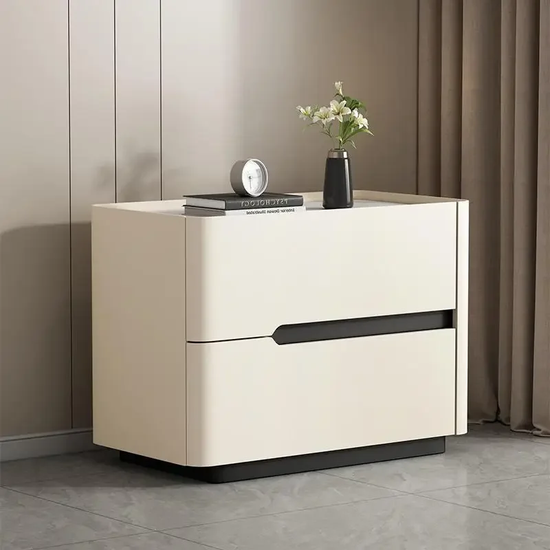 Nordic Modern Night Table Stor - огляд і ціна Solid Wood Nightstand 2 Drawers