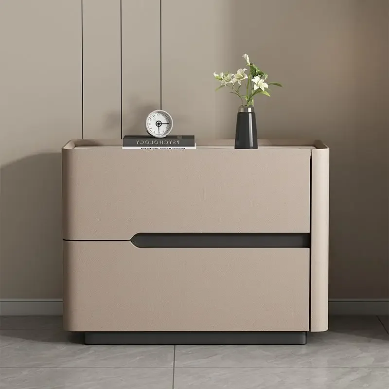 Nordic Modern Night Table Stor - огляд і ціна Solid Wood Nightstand 2 Drawers