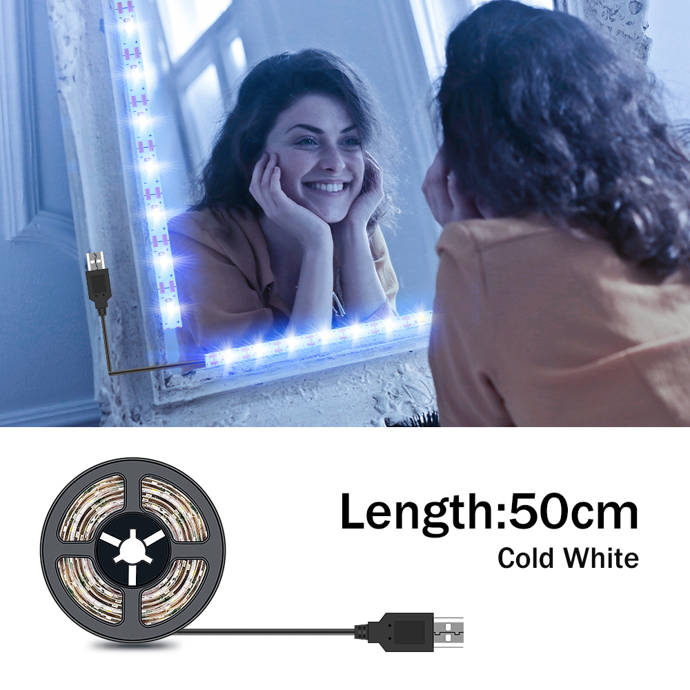DC5V LED Makeup Mirror Light S - огляд і ціна Dressing Table Vanity With Lighted Mirror